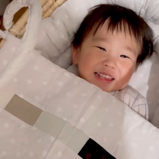 少し恥ずかしそうに笑うお兄ちゃん（提供：＠yuki_snow_mmmさん）
