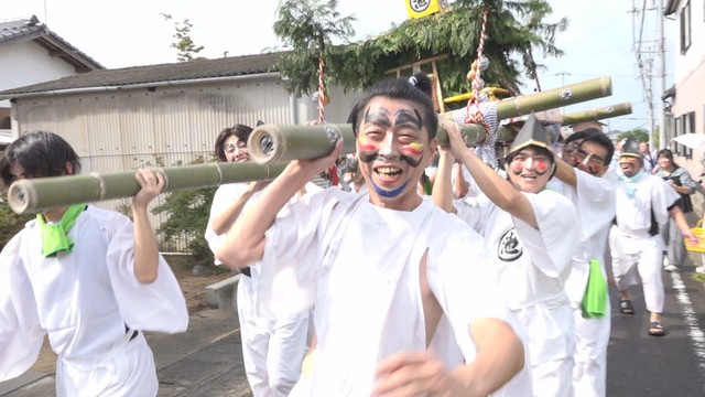 ひょうげ祭り　高松市香川町浅野　13日
