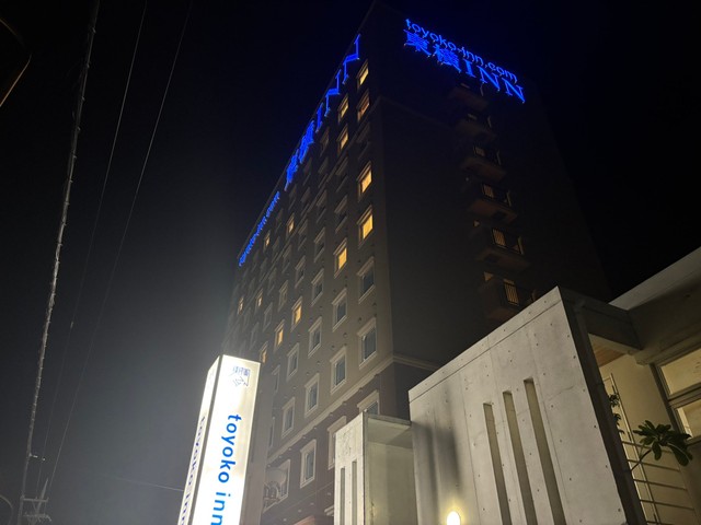 別のエリアへ宿泊する際も東横インを利用することが多いそう／／Zooo【旅人】さん（@1011_zooo_）提供