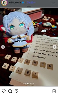 miletのインスタグラム＠milet_musicより