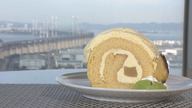 カフェ クローチェ／さつま芋のロールケーキ