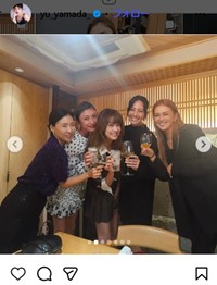 山田優のインスタグラム＠yu_yamada_より