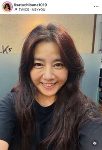 立花理佐インスタグラム（＠lisatachibana1019）より