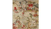 長谷川賀一「地獄図」江戸時代、円明寺蔵　前後期展示替（香川県立ミュージアム提供）