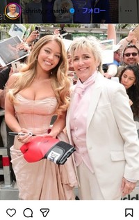 クリスティ・マーチンのインスタグラム＠christy_r_martinより