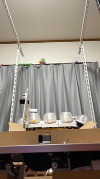 完成前のフレーム構造と配置計画が分かる工程の一部／SANさん（@SanKun_Medal）提供