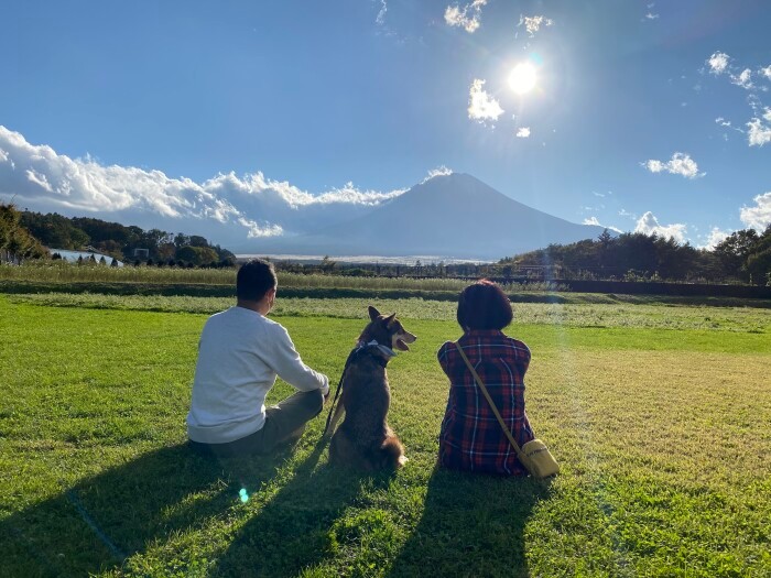 「次郎ちゃんは、私たち家族の太陽です」（高橋さん提供）