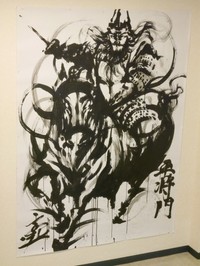 こうじょう雅之のライブアート作品