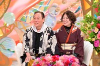 ヨネスケ（左）と妻の陽子さん＝「新婚さんいらっしゃい！」6月29日放送回よりⓒABCテレビ