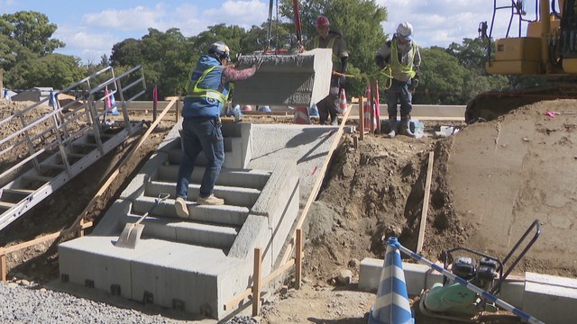 人手不足の建設業界　3Dプリンター活用で効率化へ