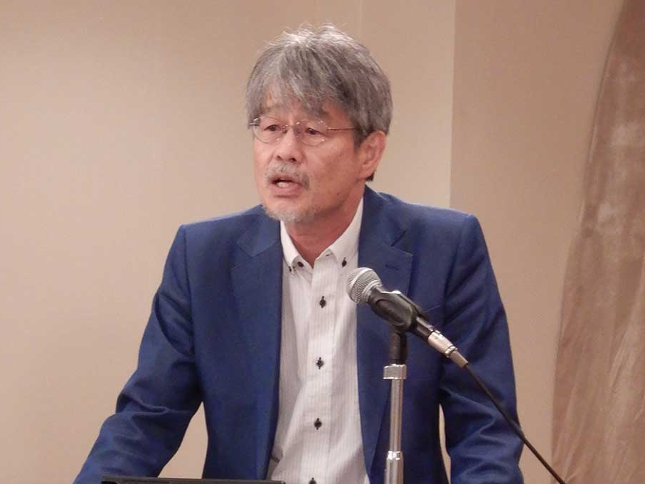 諏訪清二・防災教育学会長