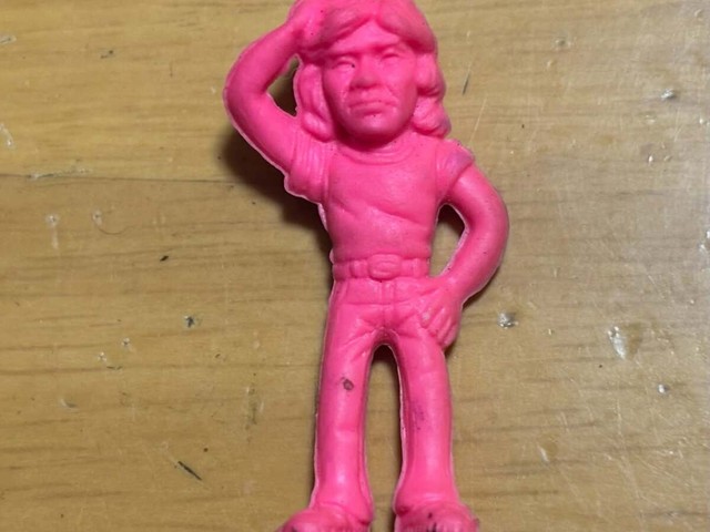 「大珍品」レアな西城秀樹の消しゴム／佃裕之さん（@cali4nia_express）提供