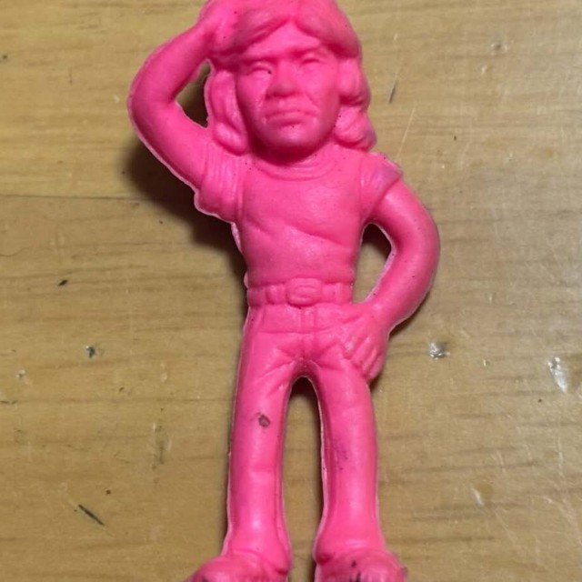 「大珍品」レアな西城秀樹の消しゴム／佃裕之さん（@cali4nia_express）提供