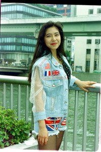 中條かな子＝大阪市内(1993年6月15日)