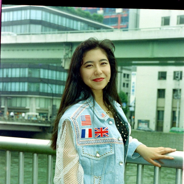 中條かな子＝大阪市内(1993年6月15日)