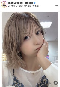 矢口真里のインスタグラム＠mariyaguchi_officialより