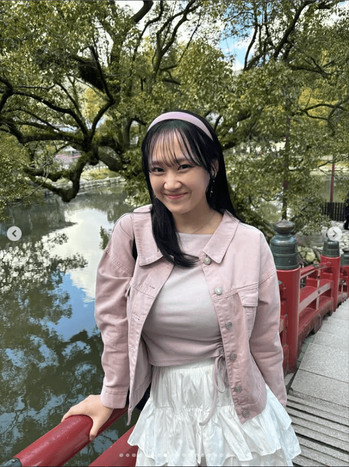 日沖りほさんのインスタグラム（＠riho_okumura_official）より