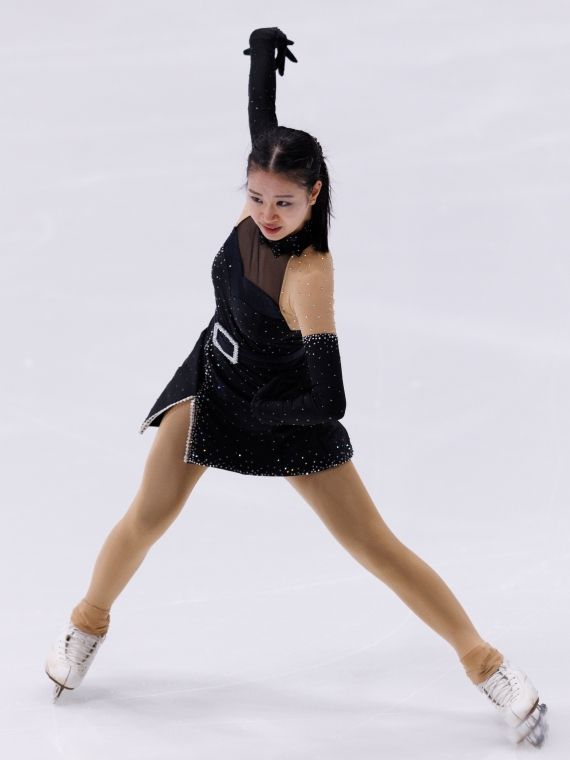 フィギュアスケート - 憧れの全日本でつかんだ自信 甲南女子大学・岩崎