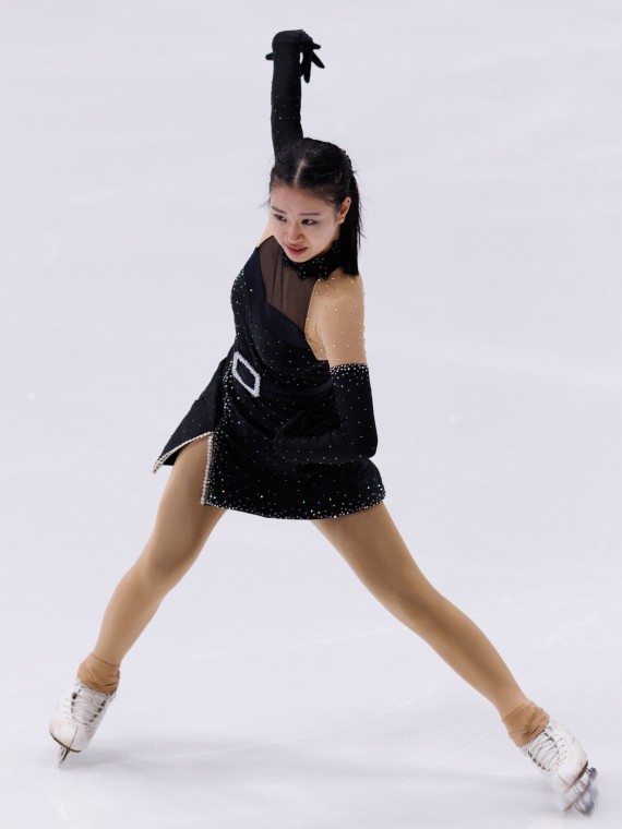フィギュアスケート - 憧れの全日本でつかんだ自信 甲南女子大学・岩崎