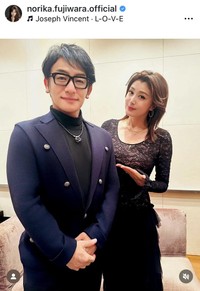藤原紀香のインスタグラム＠norika.fujiwara.officialより