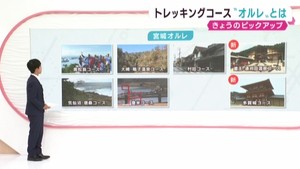 宮城県に新たなオルレコース　宮城県では２０１８年度に始まり計７コースに