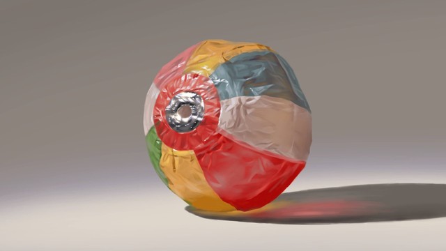 軽さの伝わる透明感のあるイラストに大変身（提供：Naoya Ohtaniさん）