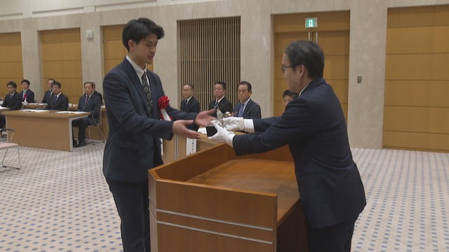 香川県スポーツ栄光特別賞を受賞／空手道　崎山優成 選手