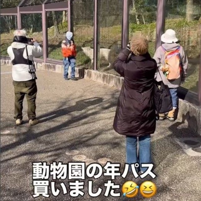 ティムくんの為に年パス購入！（提供：＠bokumarleyさん）
