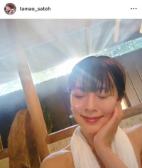さとう珠緒さんのInstagram(@tamao_satoh)より