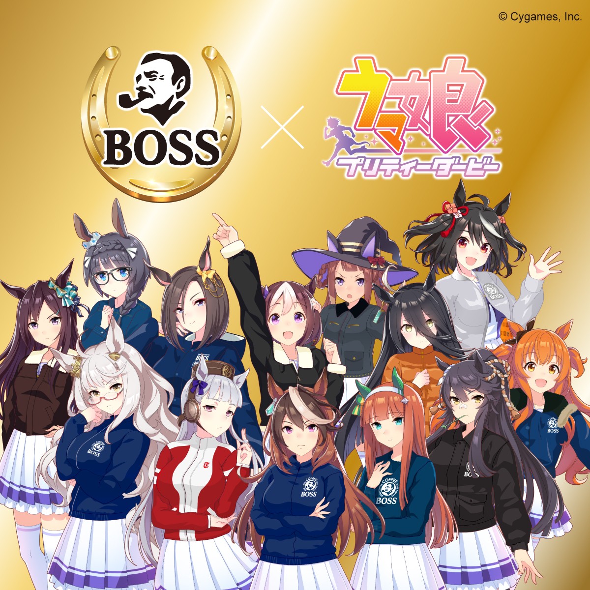 サントリー「BOSS」、「ウマ娘」との念願コラボ実現に〝怒濤〟の1