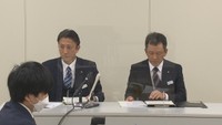 県教委の会見　7日