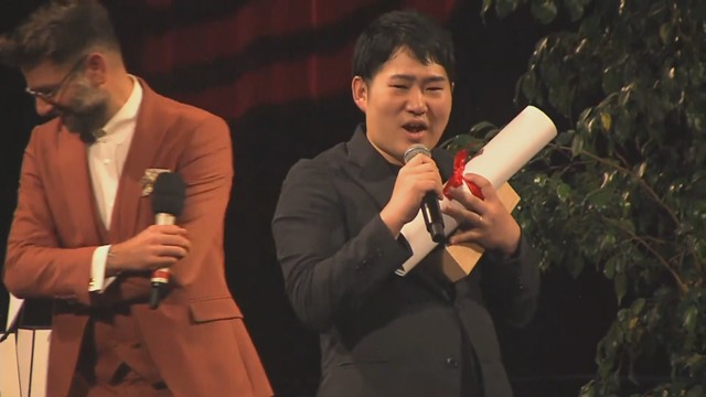 ブザンソン国際若手指揮者コンクールで優勝した米田覚士さん