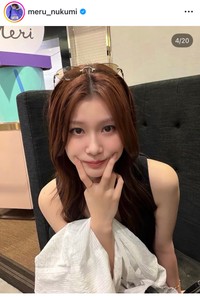 生見愛瑠インスタグラム＠meru_nukumiより