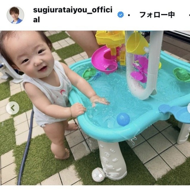 杉浦太陽のインスタグラム＠sugiurataiyou_officialからから