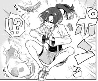 ハムスターが人間に化けた姿の「ころ丸」　(C)梵辛/双葉社