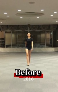 〈2016年〉レッスンに通い、本格的にモデルを目指すように／Miyu Onoderaさん（@miyuonoderaa）提供