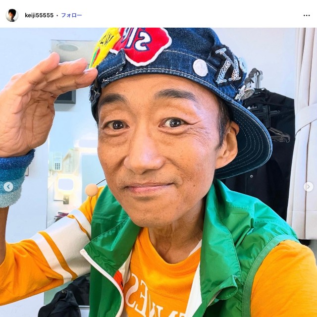 関沢圭司さん。最後の投稿にははつらつとしたアップ写真も（本人の公式インスタグラムから）