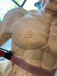 ８枚花弁をあしらった「花乳首」が完成。 ※折上さん提供