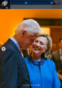 ヒラリー・クリントン氏のインスタグラム＠hillaryclintonより