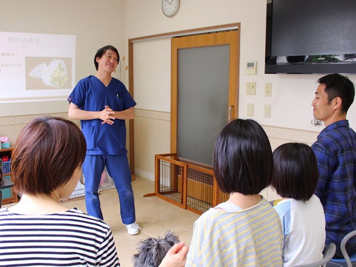 なごやかなムードのレッスン