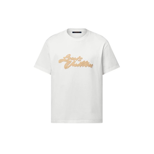 南国風のロゴあしらいがサマームードをかき立てる、<br>ルイ・ヴィトンのTシャツ。