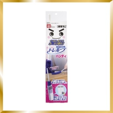 お掃除アイテム部門／リビング掃除編2位：レック 激落ちくん 高密度ブラシ トレループ ハンディ（提供画像）