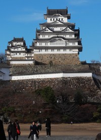 世界的な観光名所として多くの観光客が訪れる姫路城。豊臣兄弟にとって中国攻めの一大拠点となった＝兵庫県姫路市