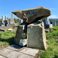 入賞「奥尻島の形の自然石」