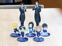 限定販売しているミニアクリルスタンド＝スーパーホテルなんば・日本橋