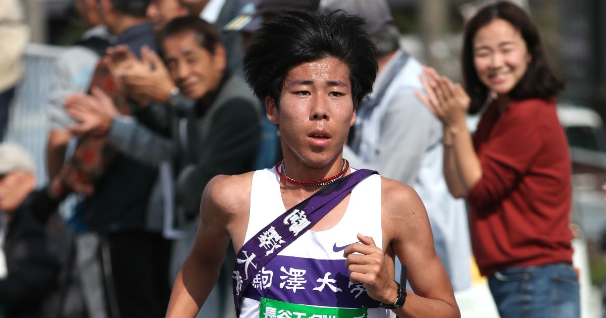 陸上・駅伝 - 駒澤大のスーパールーキー田澤廉、圧巻の全日本デビュー