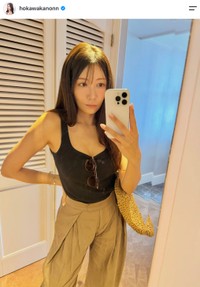 穂川果音さん（本人の公式インスタグラムから）