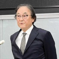 1月17日に記者会見を行ったフジ・メディア・ホールディングスの金光修社長＝フジテレビ本社