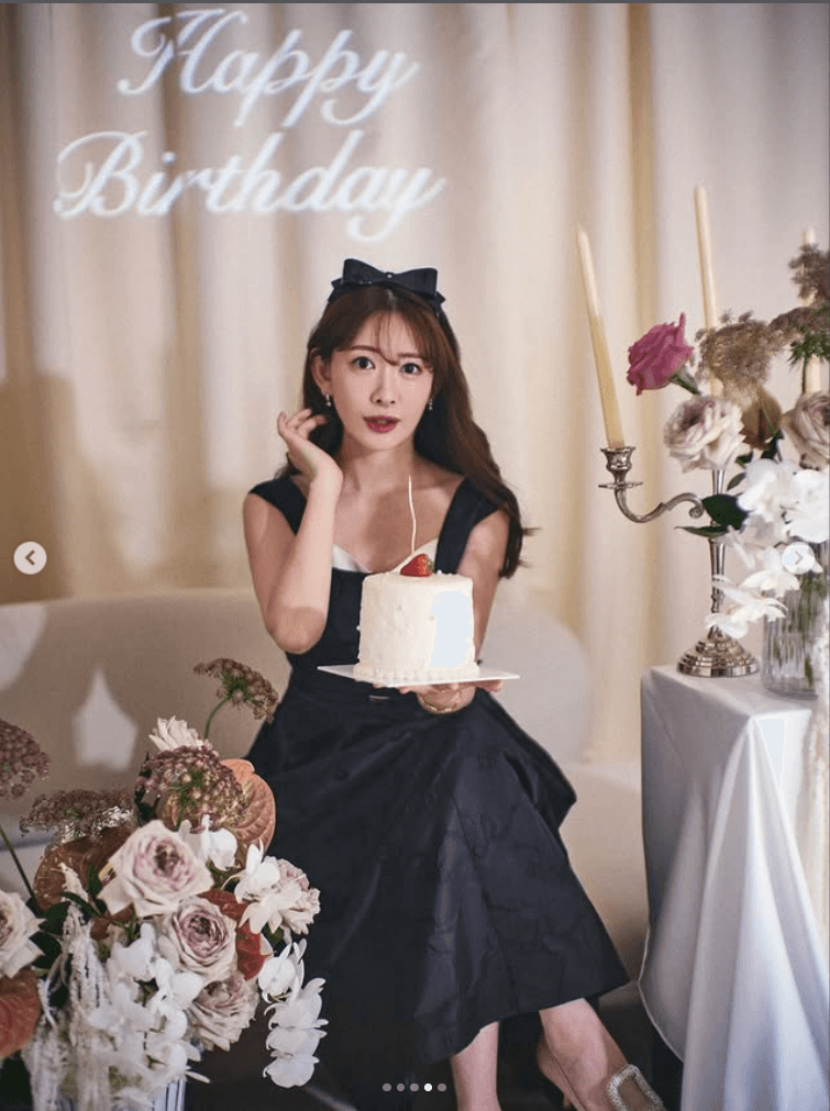 小嶋陽菜のインスタグラム（＠nyanchan22）より