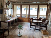 今夏に現在の間所から奈良市法蓮に移転するカフェオリオン（フジコさん提供）